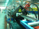 Kundenspezifische Stahltürrahmen-Rolle, die Maschine mit PLC-Kontrollsystem bildet