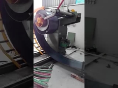 315t, welches das lochende Schutz-Rail Roll Forming-Maschinen-Getriebe fährt PLC-Steuerung drückt