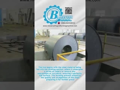 Steuermetall PLC-25T, das Linie für Blatt-Spulen-Ausschnitt aufschlitzt