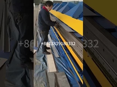 Blech Hydraulische Biegemaschine für Metalldachprofile / Präzise hydraulische CNC-Abkantpresse