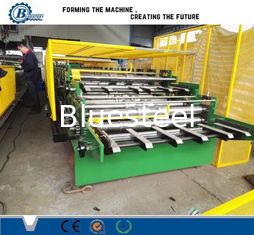 13-28 Stationen Doppelschicht-Rollformmaschine Rohstoff Breite 1000 mm