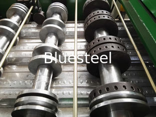 15-20m/min Geschwindigkeitsdeck Boden Rollen Formierung Maschine 4kw Hydraulische Leistung Hydraulisches Schneiden