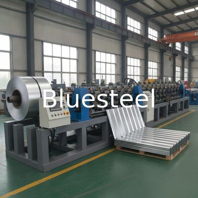1000mm Forming Width Roof Panel Roll Forming Machine with 5.5KW Power and H Beam Frame for Corrugated Sheet Production