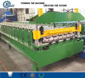 Maschine für Dachfliesen mit Kettenantrieb 5 kW Hydraulisch geschnitten 0,3-0,8 mm Stahlblechrolle