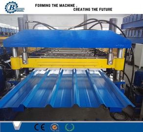 8-30 m/min PLC-Steuerung Stahlrollenformmaschine für Metalldecken