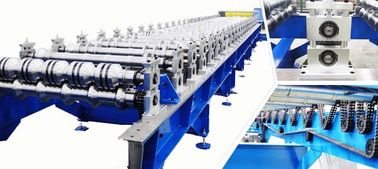 45# Blechumformungs-Maschinen-Spannung 380V/50HZ/3Phase des Stahl-IBR, die Geschwindigkeit 20-25m/min bildet