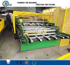 13-28 Stationen Doppelschicht-Rollformmaschine Rohstoff Breite 1000 mm