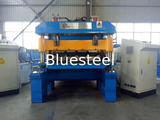 Hydraulische Schnittmetalldeckungs-Rolle, die Stationen der Maschinen-18-20 bildet