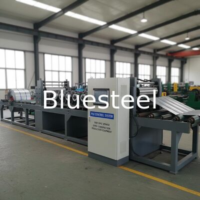 380V 50HZ 3-Phase-PLC-Steuerung Metall-Dach-Roll-Formmaschine mit 0,3-0,8 mm Dicke und 8-30m/min Formgeschwindigkeit