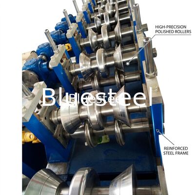 High-Speed Automatic Metal Roofing Roll Forming Machine for Large Construction Projects