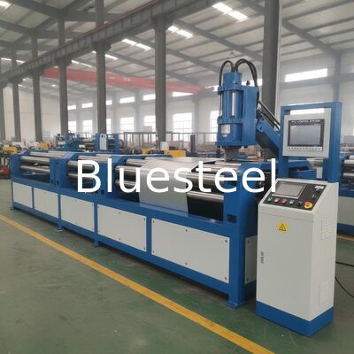 Hydraulische Schneidmaschine für die Rollenformung von Metalldecken mit 45 Stahlwalzen und PLC-Steuerung für die Präzisionsproduktion von Dachblechen