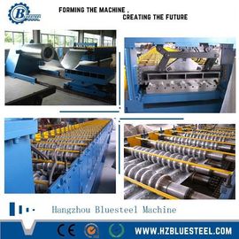 15-20m/min Geschwindigkeitsdeck Boden Rollen Formierung Maschine 4kw Hydraulische Leistung Hydraulisches Schneiden