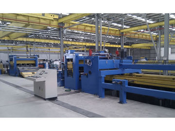 Geschnittene Längen-Stahllinie PLC 600 - 1250mm Spulen-Gewicht 10 - Spule 20T Od 1200mm
