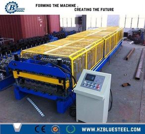 13-28 Stationen Doppelschicht-Rollformmaschine Rohstoff Breite 1000 mm