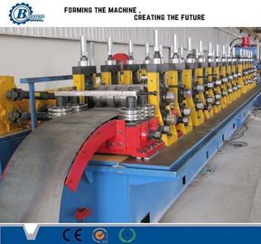 PLC-Steuerungssystem Schutzgitter Rollenformmaschine Präzisionstoleranz ±1 mm