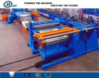 Präzision 380V Leistung Schneidlinie Scherenlinie mit 25T Recoiler Gewicht und 610mm Recoiler ID