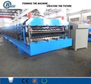 Blaue Doppelschichtformmaschine für 1000 mm Breite Rohstoff benutzerfreundlich