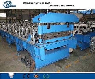 15-20m/min Geschwindigkeitsdeck Boden Rollen Formierung Maschine 4kw Hydraulische Leistung Hydraulisches Schneiden